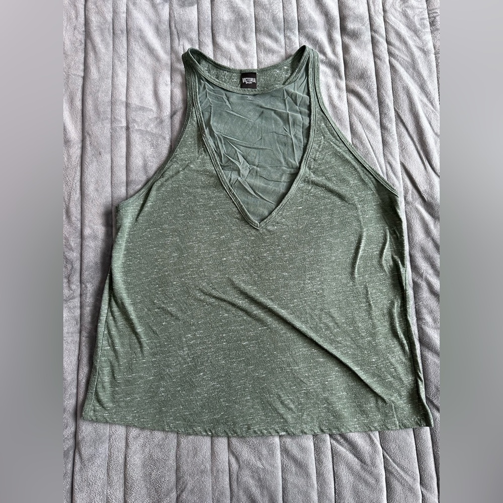 Victoria Sport mesh cutout tank
